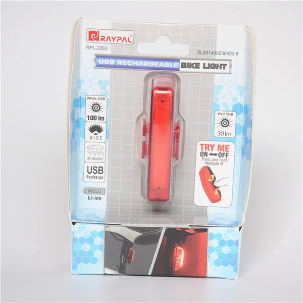 bicycle light raypal-2263 taillight warning light usb charging safety mountain bike bicycle night riding taillight
bicycle light raypal-2263 taillight warning light usb charging safety mountain bike bicycle night riding taillight