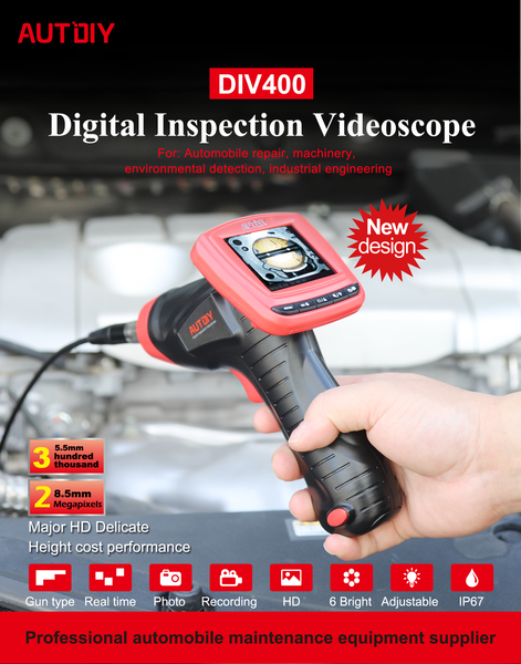 autdiy 5.5mm/8.5mm digital inspection videoscope endoscope with imager head camera image inspection industrial car repair tool
autdiy 5.5mm/8.5mm digital inspection videoscope endoscope with imager head camera image inspection industrial car repair tool