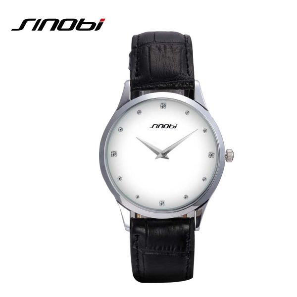 sinobi classic watch women fashion brand luxury leather strap ladies clock geneva quartz wrist watch relogio feminino, Slivery;brown
sinobi classic watch women fashion brand luxury leather strap ladies clock geneva quartz wrist watch relogio feminino, Slivery;brown