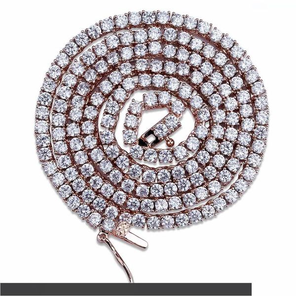 2020 micro zircon necklace hip hop jewelry single row 2.5mm man necklace tennis chain, Silver
2020 micro zircon necklace hip hop jewelry single row 2.5mm man necklace tennis chain, Silver