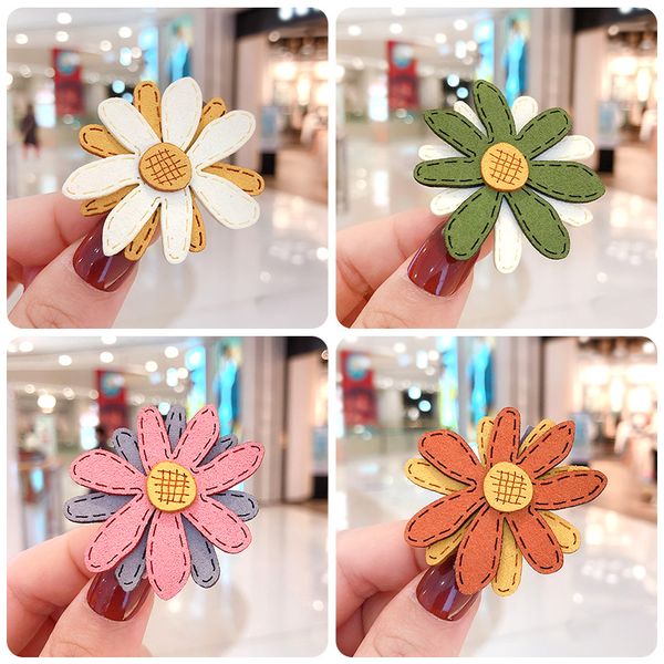 new children cute candy synthetic leather flower elastic hair clips girls lovely alloy barrettes hairpins kids hair accessories, Slivery;white
new children cute candy synthetic leather flower elastic hair clips girls lovely alloy barrettes hairpins kids hair accessories, Slivery;white