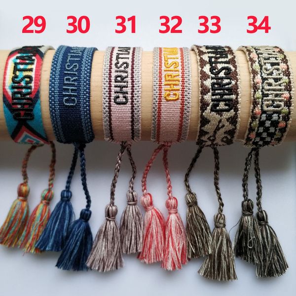 brand fabric bracelet women d cotton jewelry letter signature embroidery bracelet woven bangle tassel lace-up bracelet bagg, Black
brand fabric bracelet women d cotton jewelry letter signature embroidery bracelet woven bangle tassel lace-up bracelet bagg, Black