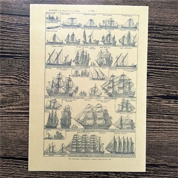 vintage ancient sailing poster wall sticker retro art crafts kraft paper paint bar decor sign 42x30cm
vintage ancient sailing poster wall sticker retro art crafts kraft paper paint bar decor sign 42x30cm
