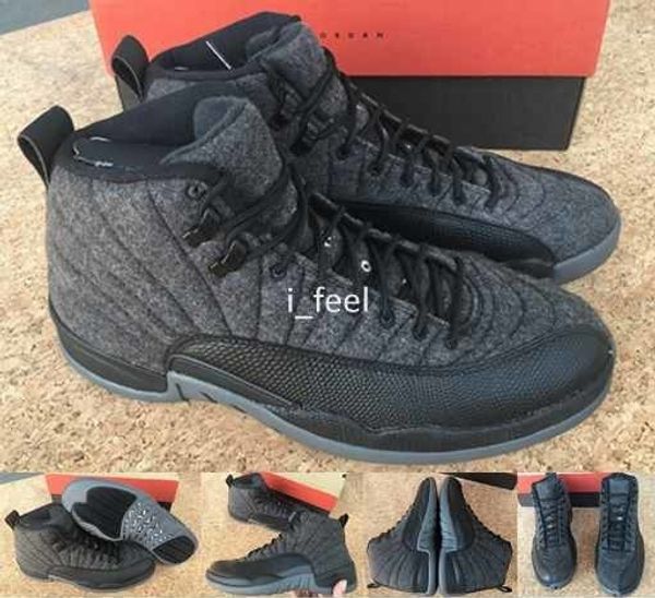 12 xii wool basketball shoes for men women,mens 12s wool grey black sport athletics trainers sneakers with shoes box
12 xii wool basketball shoes for men women,mens 12s wool grey black sport athletics trainers sneakers with shoes box