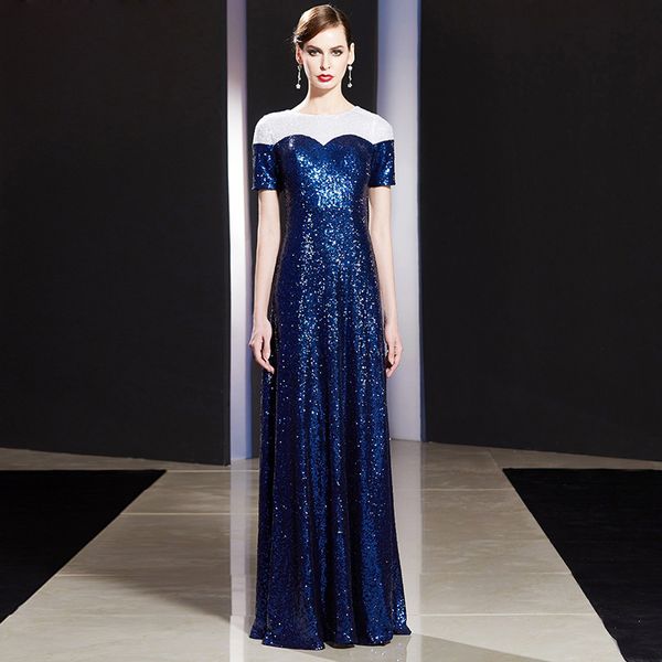 stunning evening dress royal blue 2019 new arrival prom gowns zipper back short sleeves accept custom made, Black;red
stunning evening dress royal blue 2019 new arrival prom gowns zipper back short sleeves accept custom made, Black;red