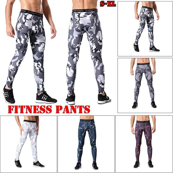 mens compression tights sports running pants base layer gear tight wear fitness pants leggings fitness basketball tight wear, Black;blue
mens compression tights sports running pants base layer gear tight wear fitness pants leggings fitness basketball tight wear, Black;blue