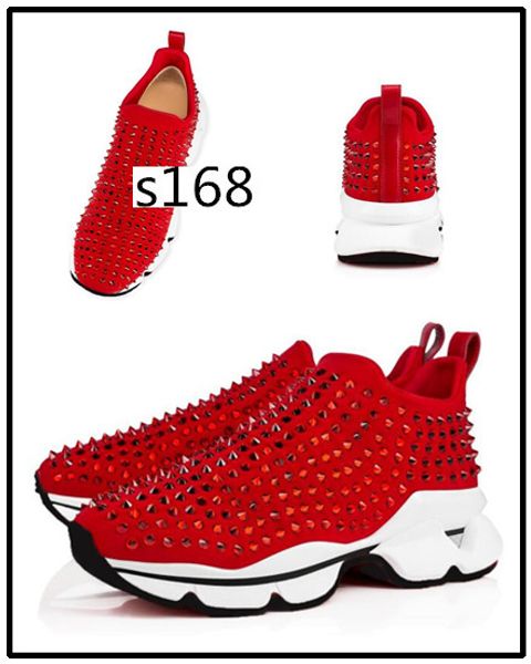 krystal spike sock donna flat sneakers designer mens red bottom shoes women rivet spiky sock spikes flat shoes 8, Black
krystal spike sock donna flat sneakers designer mens red bottom shoes women rivet spiky sock spikes flat shoes 8, Black