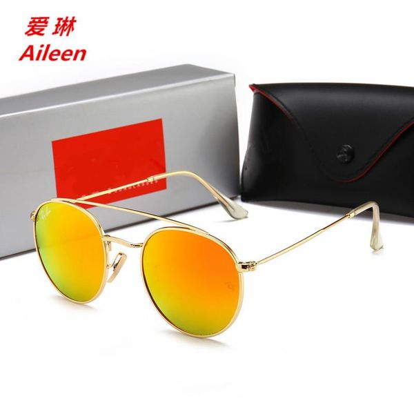 2018 new glass sunglasses fashion men and women outdoor tourism double beam small round frame color film sunglasses 1806 eyewear, White;black 
2018 new glass sunglasses fashion men and women outdoor tourism double beam small round frame color film sunglasses 1806 eyewear, White;black