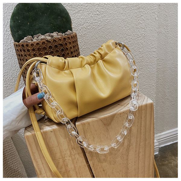 2020 summer new women's bag light luxury temperament transparent portable fold bag solid color pumping shoulder
2020 summer new women's bag light luxury temperament transparent portable fold bag solid color pumping shoulder