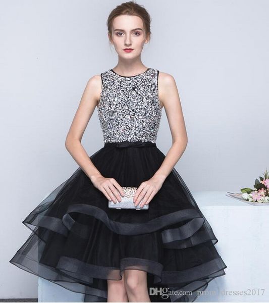new black evening dresses noble fashion spring and autumn before and after long short hand-made bead club party dresses, Black;red
new black evening dresses noble fashion spring and autumn before and after long short hand-made bead club party dresses, Black;red