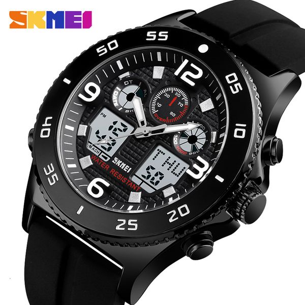 new skmei men watches quartz dual display fashion casual 3time multifunction 50m waterproof 12/24hour clock relogio masculino 1538, Slivery;brown
new skmei men watches quartz dual display fashion casual 3time multifunction 50m waterproof 12/24hour clock relogio masculino 1538, Slivery;brown