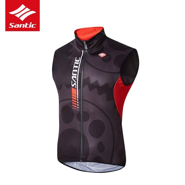 santic sleeveless windproof cycling jackets mens downhill wind jacket bicycle bike cycling vest outdoor wind coat ciclismo, Black
santic sleeveless windproof cycling jackets mens downhill wind jacket bicycle bike cycling vest outdoor wind coat ciclismo, Black