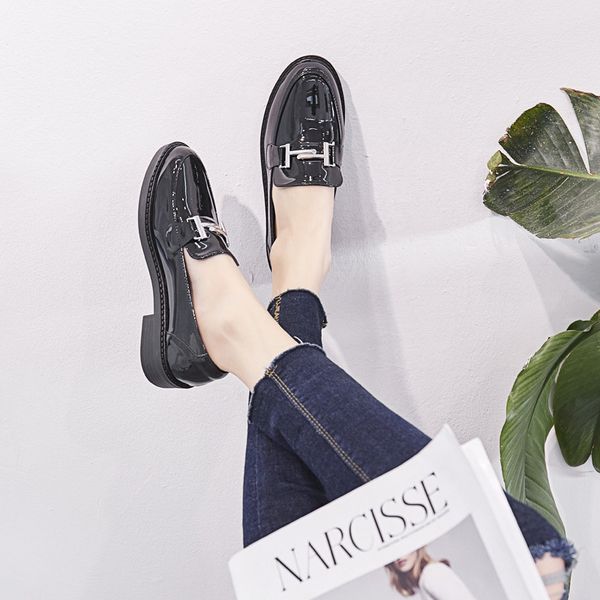 autumn nurse shoes oxfords women's round toe british style loafers woman flats modis casual female sneakers fall nursing, Black
autumn nurse shoes oxfords women's round toe british style loafers woman flats modis casual female sneakers fall nursing, Black