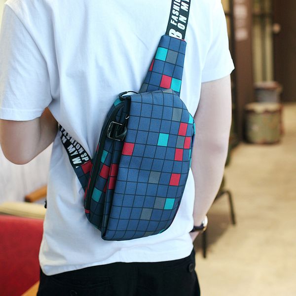 oxford fabric chest bag crossbody bag geometric casual single strap phone pocket zipper chest package men messenger bags small
oxford fabric chest bag crossbody bag geometric casual single strap phone pocket zipper chest package men messenger bags small