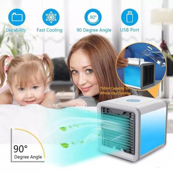 portable mini air conditioner air cooling fan with 7 colors led lights usb air cooler fan humidifier purifier any space 3 in 1
portable mini air conditioner air cooling fan with 7 colors led lights usb air cooler fan humidifier purifier any space 3 in 1