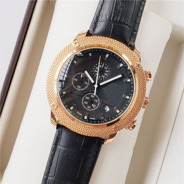 luxury men watch 48mm dial women's watches quartz movement sapphire stainless steel leather new wristwatches big sports clock, Slivery;brown
luxury men watch 48mm dial women's watches quartz movement sapphire stainless steel leather new wristwatches big sports clock, Slivery;brown