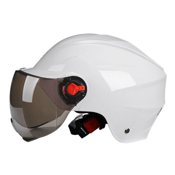 summer windproof motorcycle helmet scooter open face half baseball cap l9bc