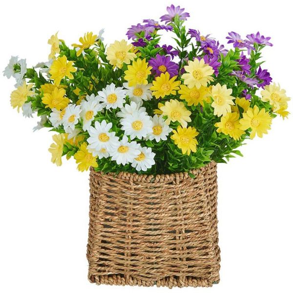 one bouquet 15 heads cute silk daisy artificial decorative flower diy wedding fake flower bouquet home room xmas deskdecor
one bouquet 15 heads cute silk daisy artificial decorative flower diy wedding fake flower bouquet home room xmas deskdecor
