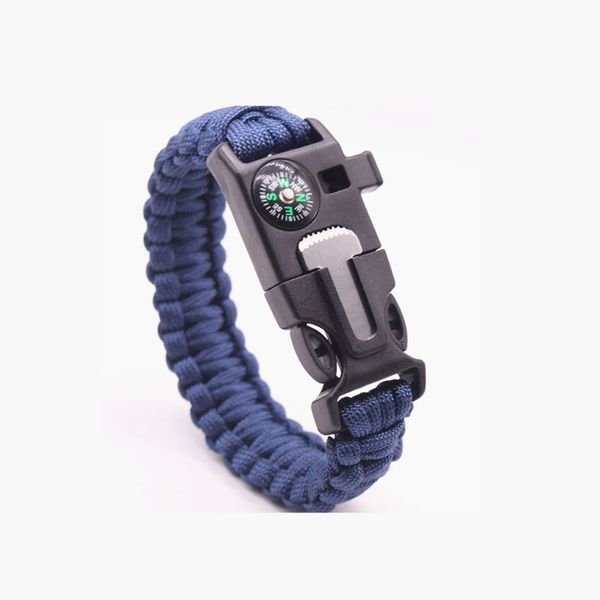 outdoor safety survival paracord bracelet functional whistles compass serrated knife emergency camping parachute without flint
outdoor safety survival paracord bracelet functional whistles compass serrated knife emergency camping parachute without flint
