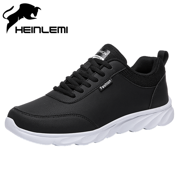 heinlemi men's leather casual shoes for man outdoor breathable sneakers male walking footwear zapatos de hombre, Black
heinlemi men's leather casual shoes for man outdoor breathable sneakers male walking footwear zapatos de hombre, Black