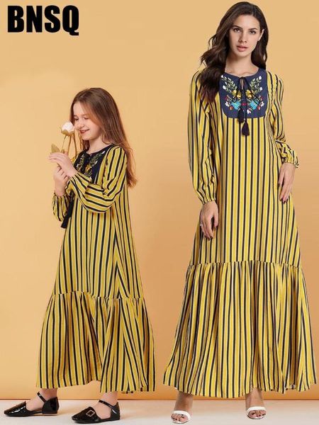 ethnic clothing muslim striped girls abaya embroidery maxi dress tassels children family matching outfits kimono long robes eid ramadan isla, Red
ethnic clothing muslim striped girls abaya embroidery maxi dress tassels children family matching outfits kimono long robes eid ramadan isla, Red