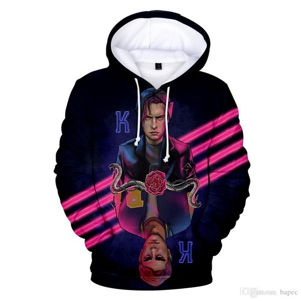 2019s spring нового дизайнеѬ оловка riverdale 3d printed оловка капоном поведневного, Black
2019s spring нового дизайнеѬ оловка riverdale 3d printed оловка капоном поведневного, Black