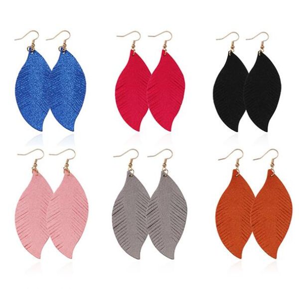 2019 new feather 100% soft genuine leather earrings for women fashion summer leather leaf earrings gold statement earrings, Silver
2019 new feather 100% soft genuine leather earrings for women fashion summer leather leaf earrings gold statement earrings, Silver