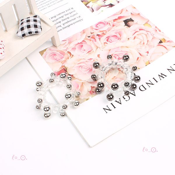 korea elastic hair tie telephone line ropes women girls transparent ball high stretch hair bands kid ponytail holder hair accessories 0907a, Slivery;white
korea elastic hair tie telephone line ropes women girls transparent ball high stretch hair bands kid ponytail holder hair accessories 0907a, Slivery;white