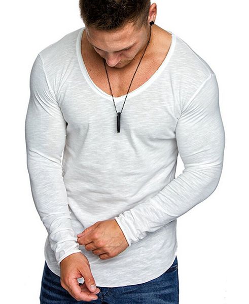 summer 2020 selling long sleeve round neck plain color t-shirt men's bottom shirt, trend, versatile, fashion, White;black
summer 2020 selling long sleeve round neck plain color t-shirt men's bottom shirt, trend, versatile, fashion, White;black