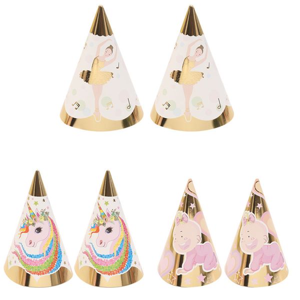 baby shower party decorations flower unicorn boy girl ballet paperboard hats kids favors caps happy birthday events supplies
baby shower party decorations flower unicorn boy girl ballet paperboard hats kids favors caps happy birthday events supplies