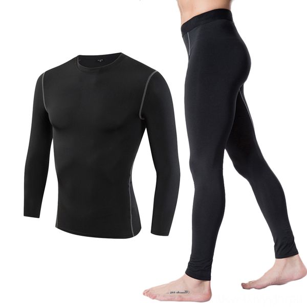 2pcsset quick dry tight tracksuit mens training fitness long sleeve shirt pant sport exercise & fitness wear athletic & outdoor apparel suit, White;black
2pcsset quick dry tight tracksuit mens training fitness long sleeve shirt pant sport exercise & fitness wear athletic & outdoor apparel suit, White;black