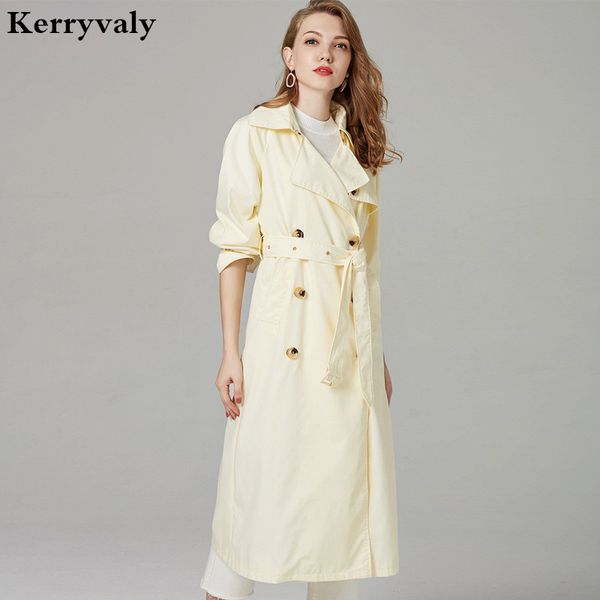 new runway yellow women long trench coat roupa feminina inverno 2020 female windbreaker overcoat casaco feminino d6020, Tan;black
new runway yellow women long trench coat roupa feminina inverno 2020 female windbreaker overcoat casaco feminino d6020, Tan;black