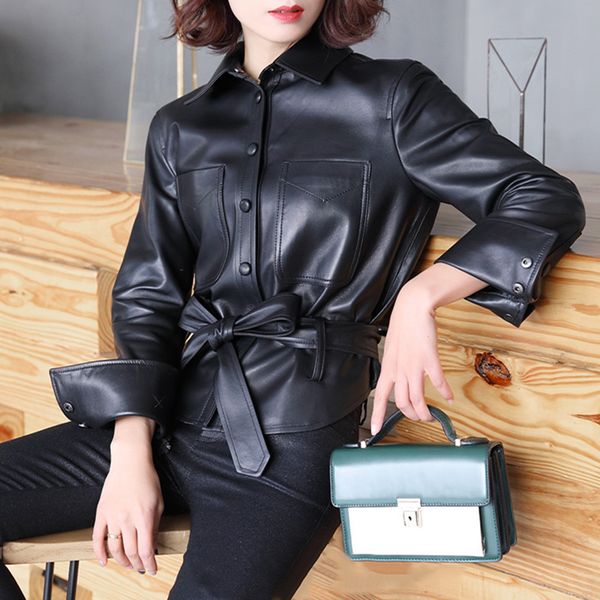 genuine leather jacket for women candy color real sheep hollow back leather jacket gl0113, Black
genuine leather jacket for women candy color real sheep hollow back leather jacket gl0113, Black