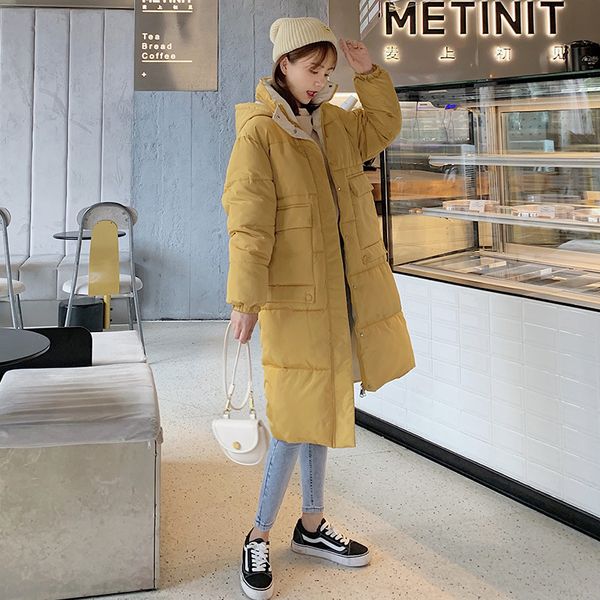 mixed colors women's mid-length over-the-knee cotton-padded clothes 19 winter thick down coat down jacket cotton-padded clothes, Blue;black
mixed colors women's mid-length over-the-knee cotton-padded clothes 19 winter thick down coat down jacket cotton-padded clothes, Blue;black