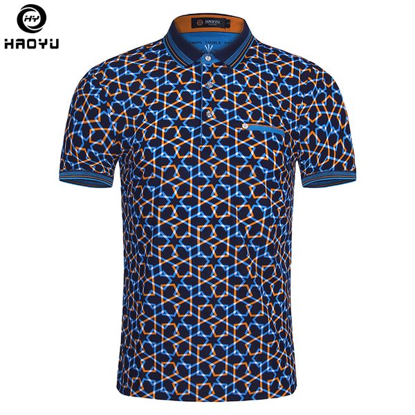 2018 Summer Fashion Mens Polo Shirt Short Sleeve Geometric Pattern Slim Shirt For Men Polo Shirts Camisa Polo Masculina Big Size
2018 Summer Fashion Mens Polo Shirt Short Sleeve Geometric Pattern Slim Shirt For Men Polo Shirts Camisa Polo Masculina Big Size