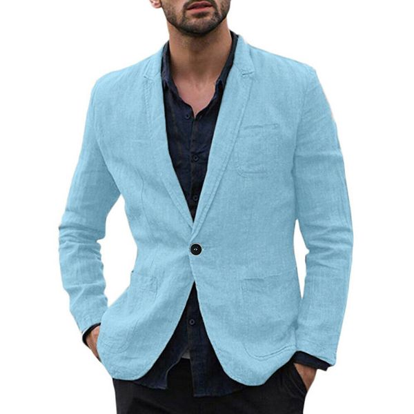 hirigin single breasted summer linen suit men's wide peaked lapel groom business blazer men's linen back split blazer, White;black
hirigin single breasted summer linen suit men's wide peaked lapel groom business blazer men's linen back split blazer, White;black