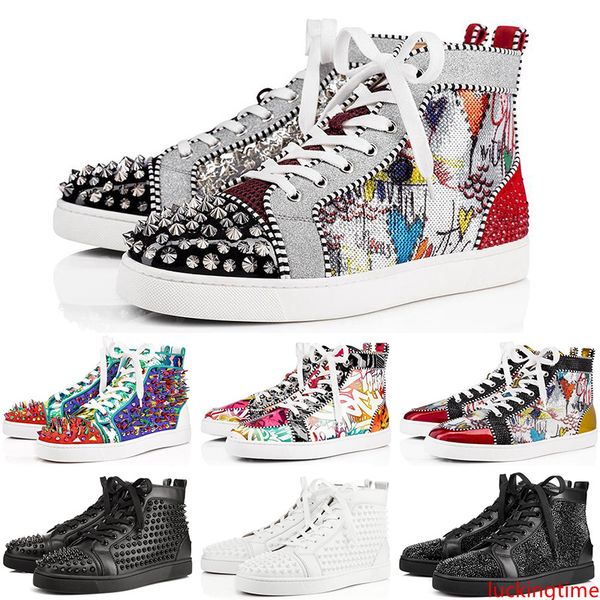 fashion designer luxury s shoes men women studded spikes platform sneakers vintage genuine leather casual rivet sneaker size 36-45
fashion designer luxury s shoes men women studded spikes platform sneakers vintage genuine leather casual rivet sneaker size 36-45