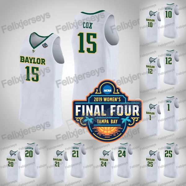 Lady Caitlyn Bickle 2019 Final Four Champions Baylor Bears Chloe Jackson Queen Egbo Trinity Oliver DiDi Richards College Basketball Jersey
Lady Caitlyn Bickle 2019 Final Four Champions Baylor Bears Chloe Jackson Queen Egbo Trinity Oliver DiDi Richards College Basketball Jersey