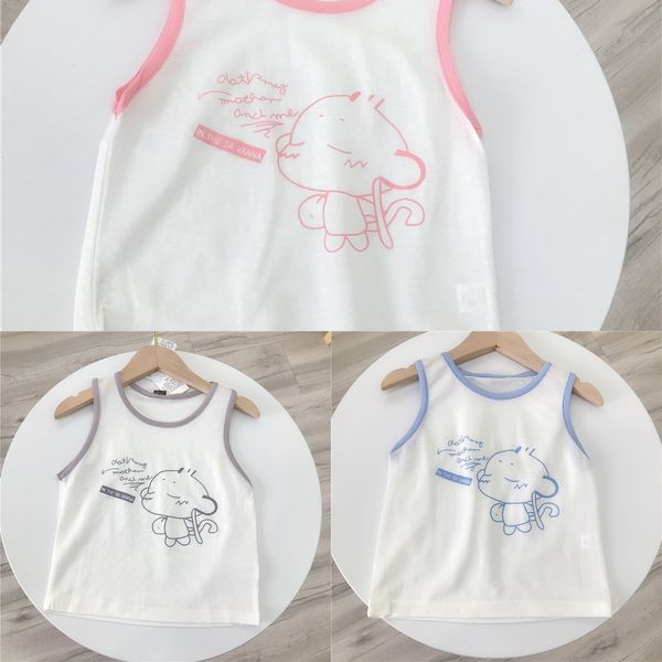 2020 baby and linen children cartoon cotton and linen vest printed vest pure cotton thin 100-140, Blue
2020 baby and linen children cartoon cotton and linen vest printed vest pure cotton thin 100-140, Blue