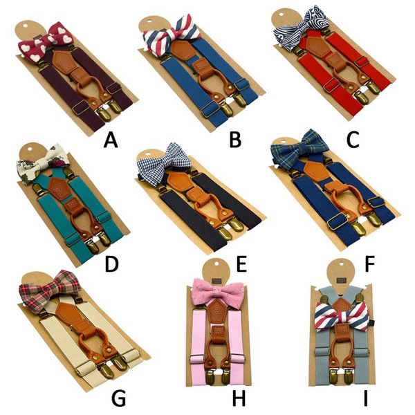 adjustable y-back brace belt 1pc kids elastic suspenders & bow tie matching boy clothing suit boy bowtie children costume, Red;brown
adjustable y-back brace belt 1pc kids elastic suspenders & bow tie matching boy clothing suit boy bowtie children costume, Red;brown