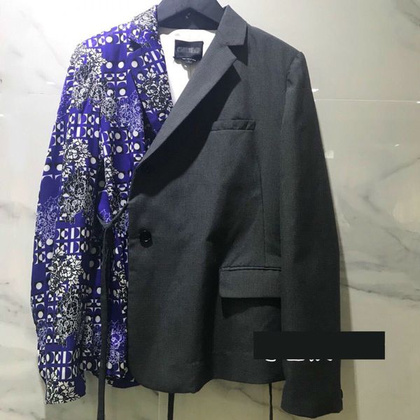 tvvovvin women coat women suit coats patchwork printing irregular blazers jackets asymmetry blazer femme 2019 new c249, White;black
tvvovvin women coat women suit coats patchwork printing irregular blazers jackets asymmetry blazer femme 2019 new c249, White;black