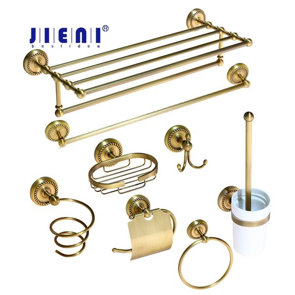 jieni antique brasss bathroom shelf soap dish toilet holder tooth brush holder bathroom hardware sets accessories
jieni antique brasss bathroom shelf soap dish toilet holder tooth brush holder bathroom hardware sets accessories