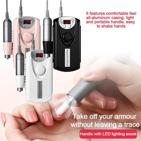 nail portable rechargeable grinding machine nail polishing machine pen type electric manicure polishing removal machine a104, Silver
nail portable rechargeable grinding machine nail polishing machine pen type electric manicure polishing removal machine a104, Silver