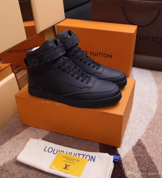 21ss mens designers trainers high men shoes canvas men casual shoes autumn winter male footwear patchwork plus size 45 madal, Black
21ss mens designers trainers high men shoes canvas men casual shoes autumn winter male footwear patchwork plus size 45 madal, Black