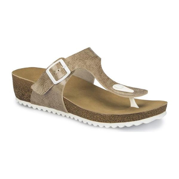 polaris 81.311780.z beige women 's slippers polaris, Black