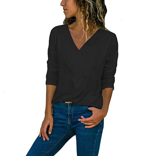 women womens blouses womens winter solid v neck casual front long sleeve loose fit basic girl blouse polyester striped, White
women womens blouses womens winter solid v neck casual front long sleeve loose fit basic girl blouse polyester striped, White