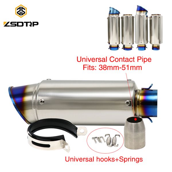 zsdtrp universal 50.8mm/60mm motorcycle exhaust muffler sc laser motocross escape slip-on exhaust pipe for r6 gsxr1000 r25
zsdtrp universal 50.8mm/60mm motorcycle exhaust muffler sc laser motocross escape slip-on exhaust pipe for r6 gsxr1000 r25
