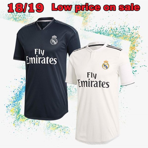 18/19 Thailand Real Madrid Jerseys 4 Ramos 7 Ronaldo Soccer Jerseys Real Madrid White home Soccer Jersey 9 Benzema 10 Modric 
18/19 Thailand Real Madrid Jerseys 4 Ramos 7 Ronaldo Soccer Jerseys Real Madrid White home Soccer Jersey 9 Benzema 10 Modric