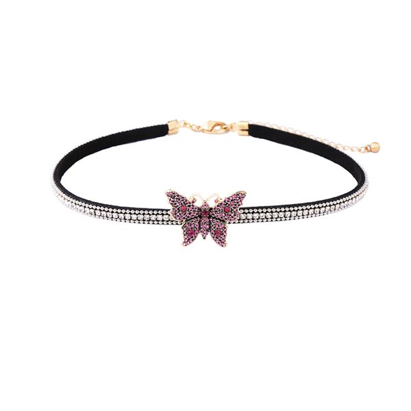 xl01692c 2018 new crystal butterfly insect crystal chain short choker necklace for summer wholesale jewelry, Golden;silver
xl01692c 2018 new crystal butterfly insect crystal chain short choker necklace for summer wholesale jewelry, Golden;silver