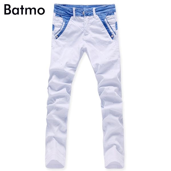 2017 fashion men's denim jeans white casual pants brand new style man's straight pants designer trousers 28--34 ing, Blue
2017 fashion men's denim jeans white casual pants brand new style man's straight pants designer trousers 28--34 ing, Blue